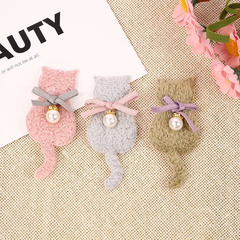 MIX40-4 100 шт/партия DIY Подарочные украшения мягкие аппликации для украшения головных уборов ручной зажим для волос аксессуары, аксессуары для одежды - Цвет: MIX40-4