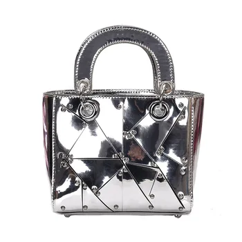 

south korea tote handbag for women PU handbags red luxury handbags Small square bag girl summer 2020