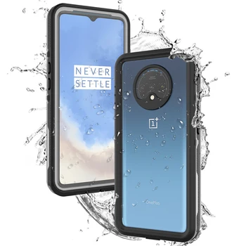 

For OnePlus 7T Case IP68 Waterproof 360 Degree Dustproof Armor Protective Swimming Cover For One Plus 7T 1+ 7T Case Underwater