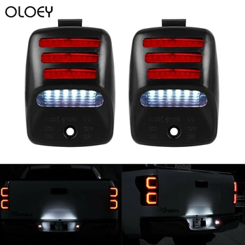 

2x RED LED TUBE Full LED License Plate Light For Toyota Tacoma Tundra 2005-2015