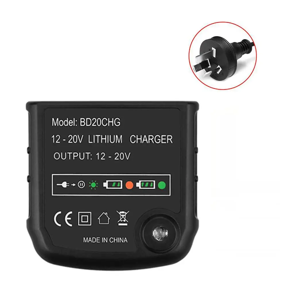 Литий-ионное зарядное устройство для Black and Decker 20V серии LBXR20 LBXR20-OPE LB20