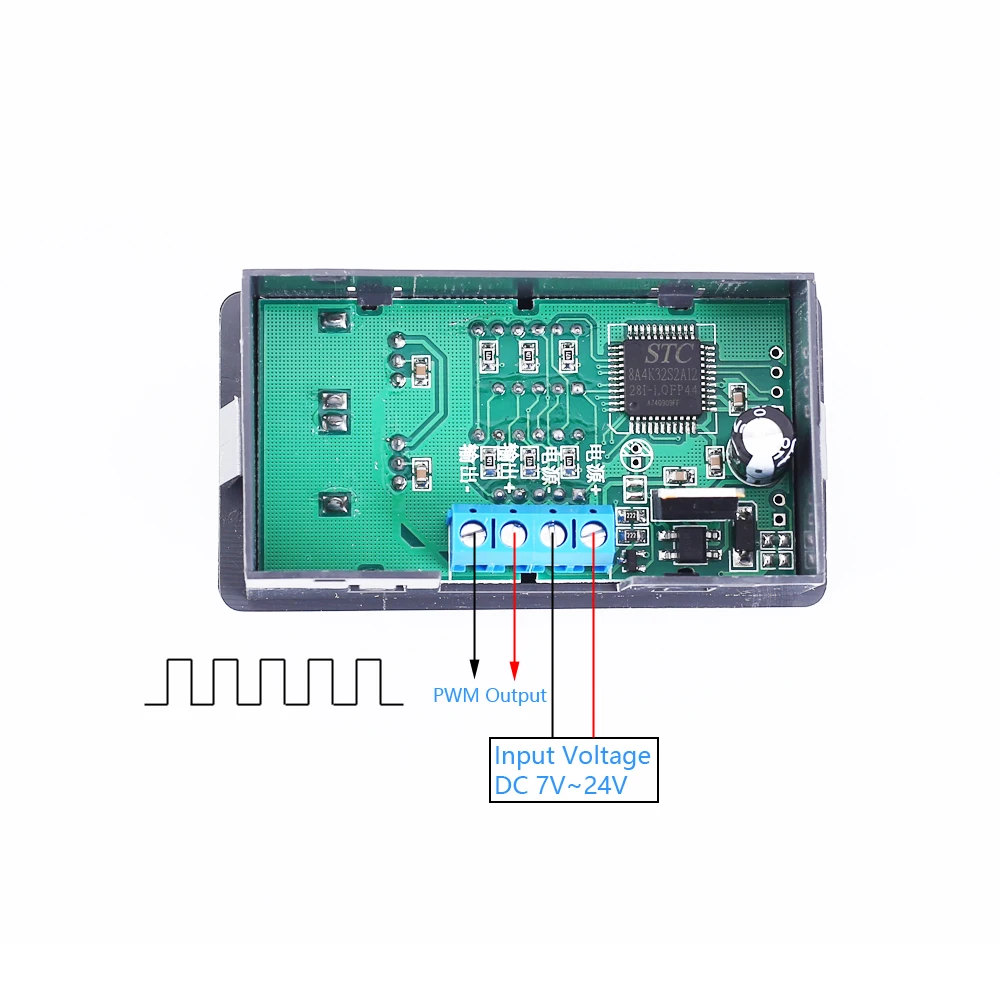 Pwm генератор сигналов прямоугольной волны частота сигнала 1Hz-100 кГц регулируемый Рабочий цикл