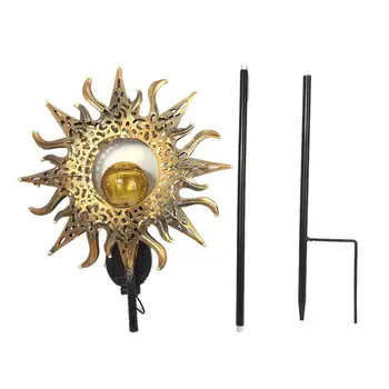 

Solar LED Flame Light Durable Fashion Landscape Decoration Lamp Wrought Iron Intelligent Light Control Light High Quality