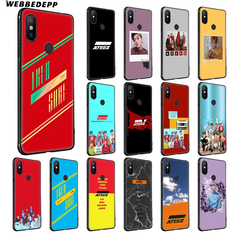 Мягкий силиконовый чехол ATEEZ HongJoong для Xiaomi Redmi Note 7 6 6A 5 4 4X 4A S2 Plus Pro Lite Go |