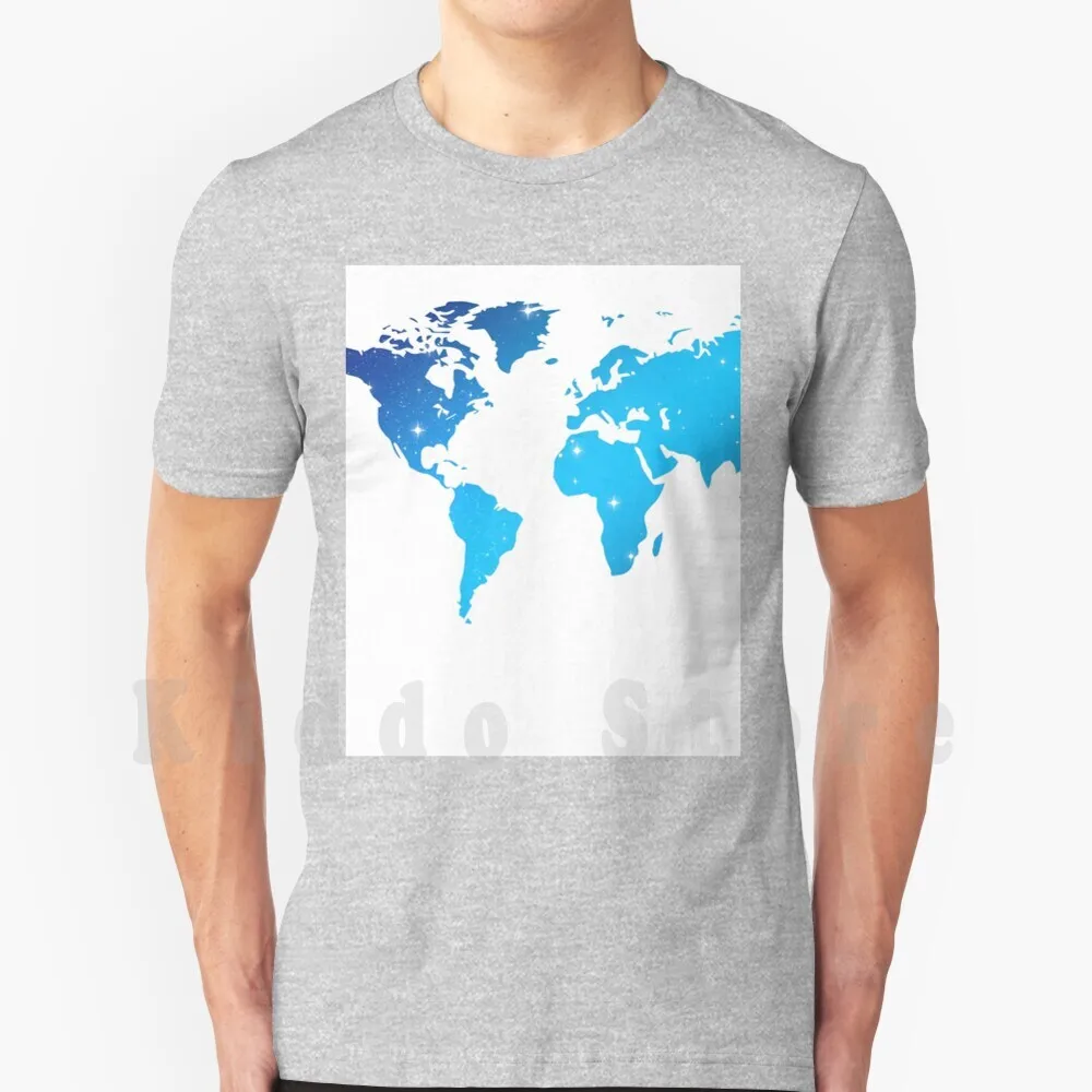 Incredibile Galassia Mondo T Shirt Uomo Cotone Cotone S-6Xl Incredibile Galassia Mondo Incredibile Galassia Mondo Oceano Pianeta Terra Dei Cuscinetti