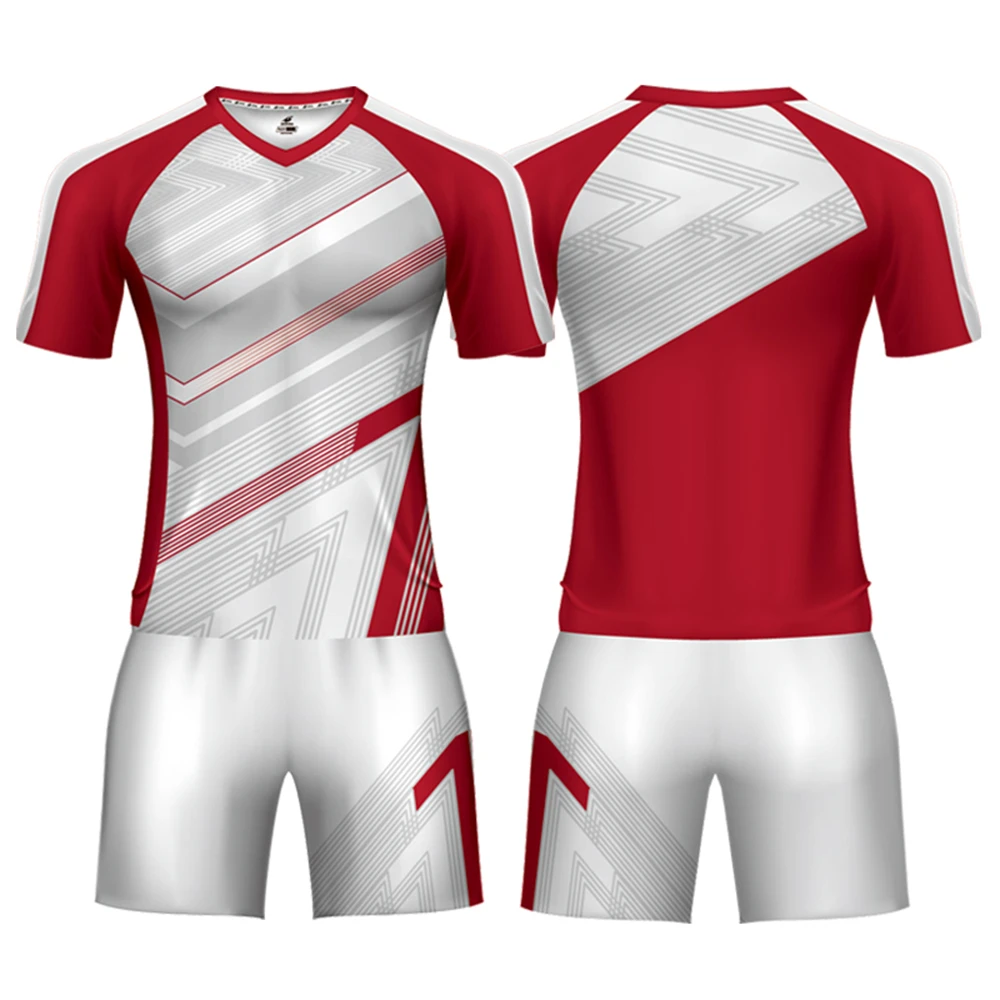 Custom Football Jersey Designs Soccer Sets Kits Football Jerseys Subliamtion Camiseta Soccer Uniform Football Shirt For Man