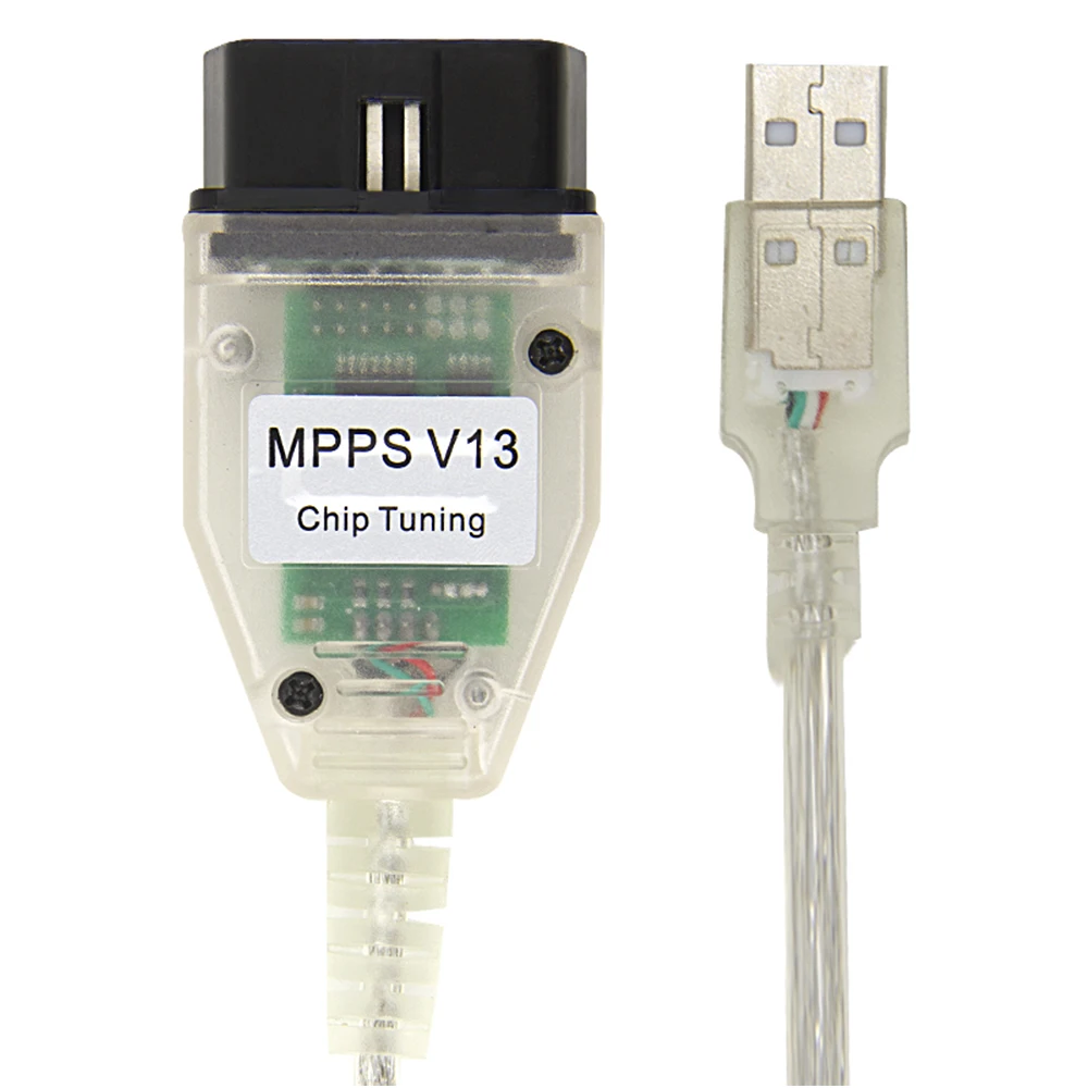 Новейшая модель; SMPS MPPS V13.02 V13 K CAN мигающий указатель чип Тюнинг программатор системного блока управления Remap OBD2 MPPS V13.02 Диагностический кабель для студийной съемки с изображением Язык
