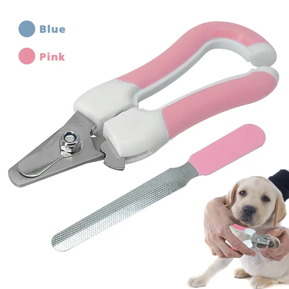 

1pcs Stainless Steel Pet Nailclippers Supplies Cat Dog Nails Clippers Trimmer Pet Nail Professional Grooming Scissors Cutter D40