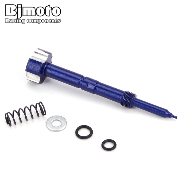 Air Fuel Mixture Screw CNC Adjust Carb FCR Air Screw Compatible with KEIHIN  Carburetor Four-Strokes FCR Carbs Motorcross Motorcycle(blue)