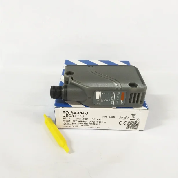 

Brand new original EQ-34-PN-J reflective photoelectric sensor switch, new distance setting possible