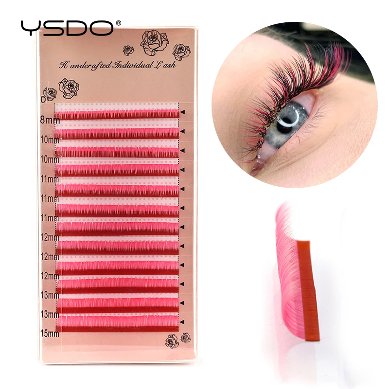 Faux Mink Individual Lashes C Curl Eyelash Extensions