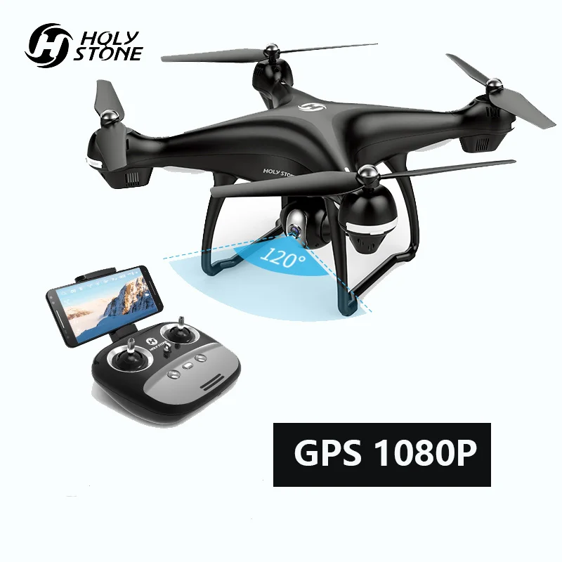 

Holy Stone HS100 GPS Drones With 1080P HD Camera FPV Wifi Drone GPS RC Quadcopter 120°FOV Wide-Angle RC Helicopter Quadrocopter
