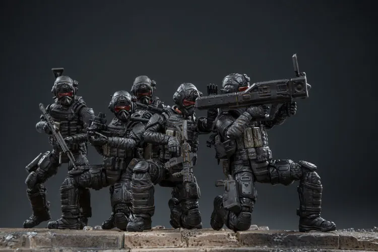 JoyToy 1/18 ВДВ ПВХ 5 фигурки 10 см сейчас