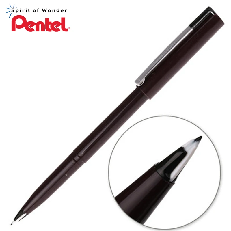 3 шт./лот, японский бренд, новая линия, ручка для рисования, высокое качество, комикс с гибким пластиковым наконечником, плавно пишущая ручка JM20