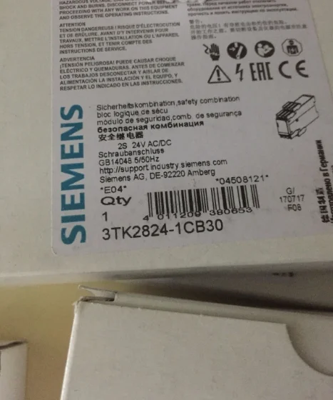Новое реле Siemens 3TK2824-1CB30