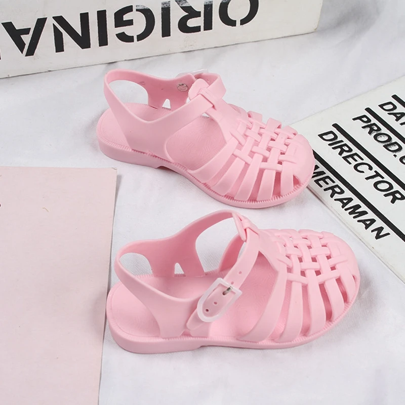 Kids Sandals Summer Children Shoes Baby Girls Toddler Soft Non-slip Princess Gladiator Beach Shoes Boys Casual Roman Sandals children's shoes for high arches