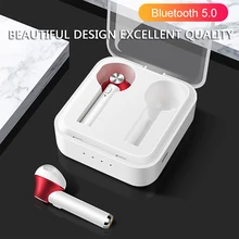 TWS бинауральные беспроводные наушники D018 водонепроницаемые bluetooth-наушники стерео наушники с шумоподавлением гарнитура для Android