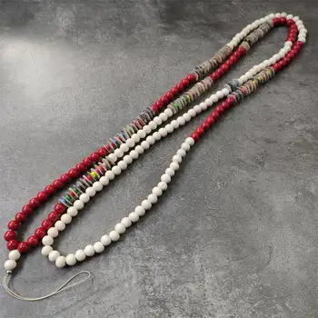 

Wood Bead Neck Necklace Strap Lanyard U Disk Work Card Mobile Cell Phone Chain Straps Keychain phone Hang Rope Jewelry