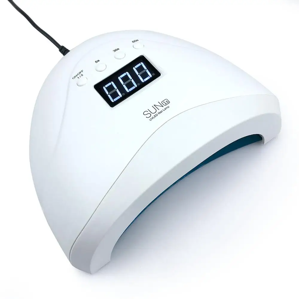 Billige Marke SUNone 48 W 24 W LED UV Lampe Nagel Trockner Für Gel Härtung Polnischen Kunst Werkzeug Licht Fingernagel zehennagel Freies Verschiffen