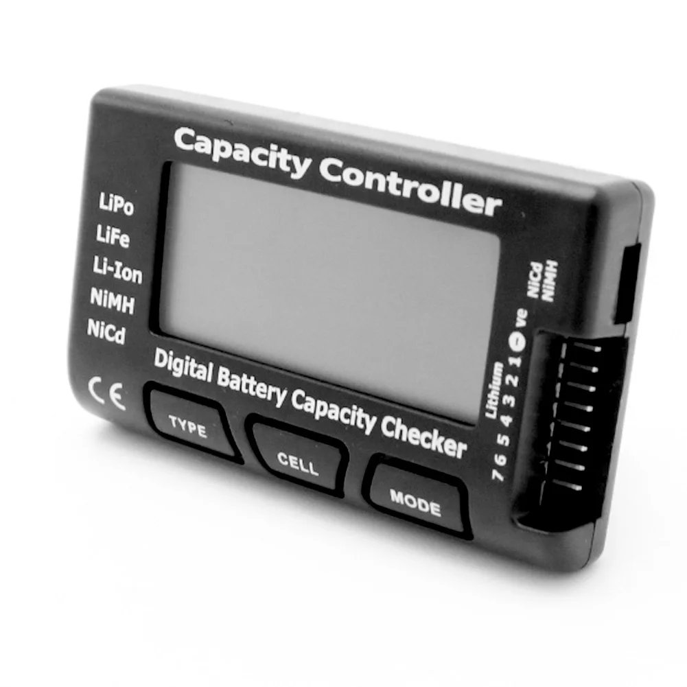 RC Cellmeter 7 Digital Battery Capacity Checker Controller Tester Voltage Tester for LiPo Life Li-ion NiMH Nicd Cell Meter