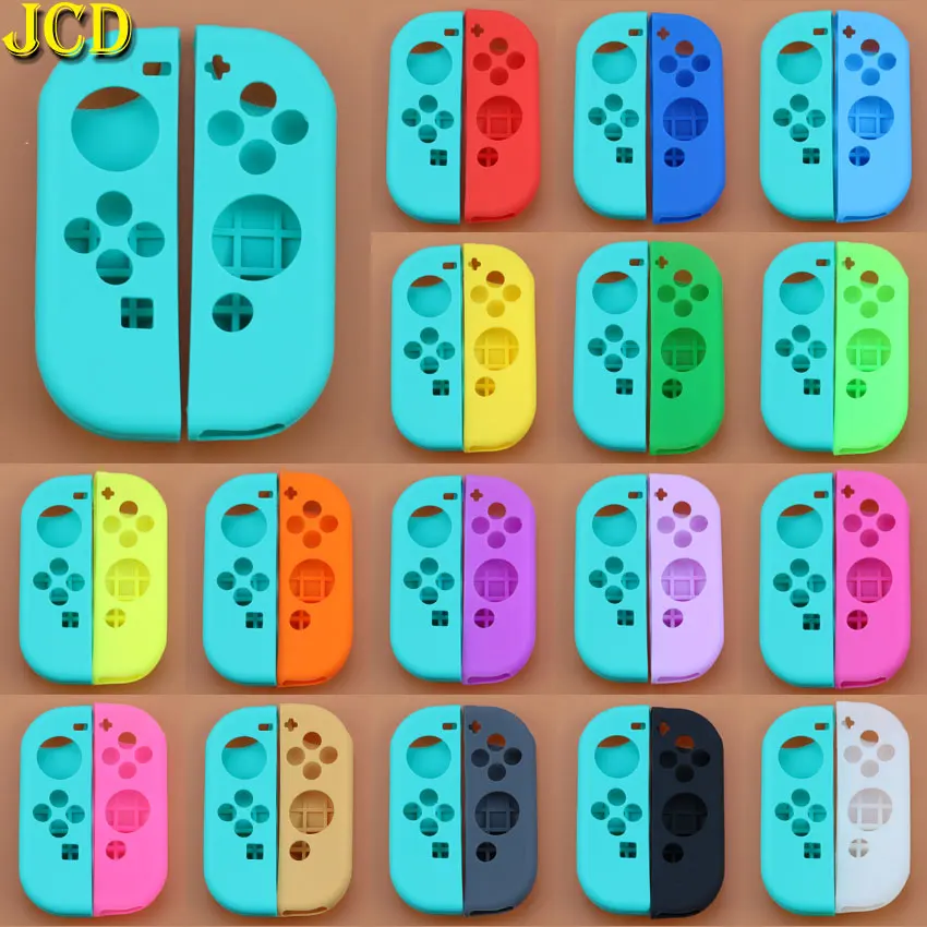 JCD 1 шт. мягкий защитный силиконовый чехол для переключателя NS Joy Con сменный корпус