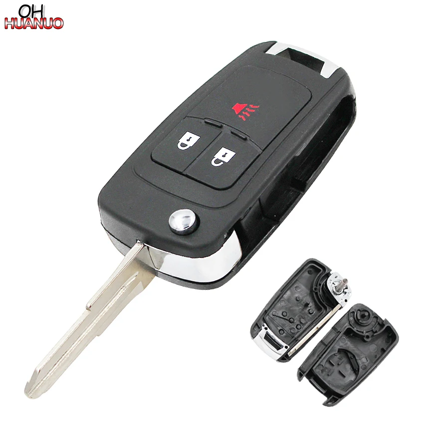 3/2 + 1 кнопка сменный корпус ключа чехол fob подходит для CHEVROLET Spark Flip Remote Key Fob |