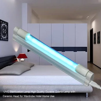 

6W/8W Germicidal Lamp UVC Quartz Ultraviolet Lamp Tube Bulb Bactericidal Lamp Sterilized With UV Light Deodor Clean Without Plug