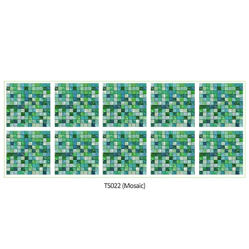 Мозаичные настенные наклейки для туалетной ванной наклейки для кухни украшение дома 10 шт - Цвет: TS022