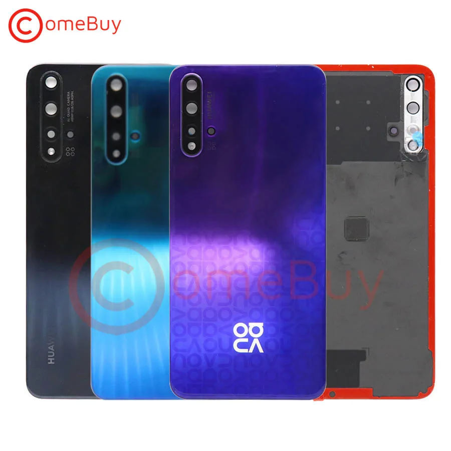 Оригинальная Задняя стеклянная крышка 6 26 &quotдля Huawei Nova 5T аккумулятора дверь
