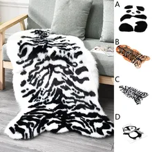 Ковер, пушистый ковер для гостиной, однотонный Толстый Искусственный детский игровой коврик, шерстяной ковер, мультяшный плюшевый ковер, декор для спальни, мягкое одеяло