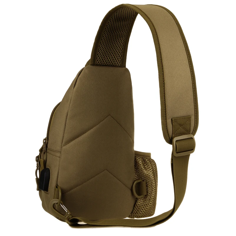 Outdoor Sports Bag Shoulder Travel Hiking Trekking Bag Cycling Climbing Backpack USB Charge Anti Th