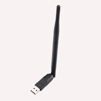 

USB 2.0 WiFi Wireless Network Card 150M 802.11B / G / N LAN Adapter With Rotating Antenna Mini Wi-Fi Dongle For Laptop