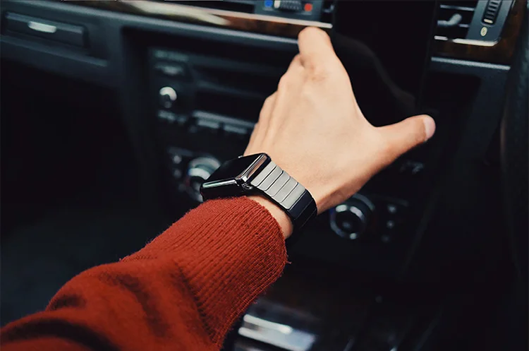 Керамический ремешок для Apple Watch 44 мм 40 мм iwatch 42 мм 38 мм роскошный браслет с пряжкой из нержавеющей стали Apple watch 4 3 2 1