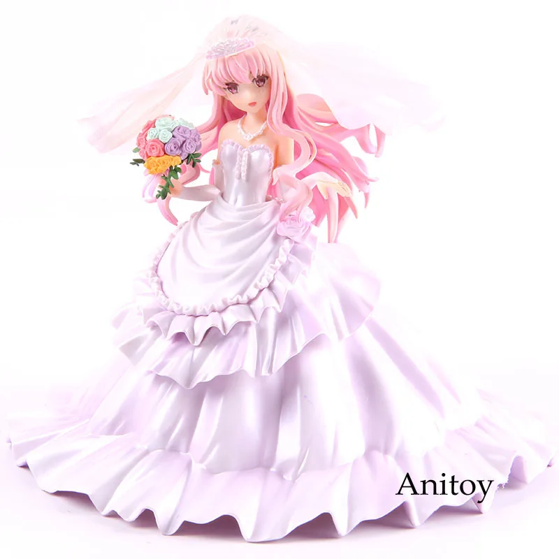 Аниме Zero No Tsukaima 1/7 Масштаб фигура Луиза Finale свадебное платье Ver. Tsukaima фигурка Луиза ПВХ Коллекционная модель игрушки
