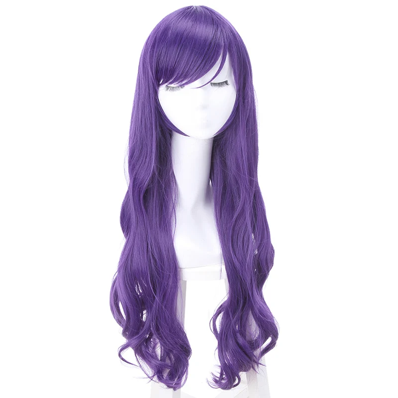Purple L-email парик, Новое поступление, Love Live, 9 символов, разные цвета, женские парики для косплея, синтетические волосы, Perucas, парик для косплея - Цвет: Purple