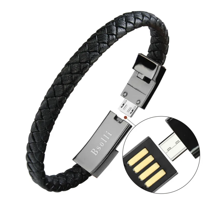 Браслет USB-кабель для передачи данных провода Зарядное устройство быстрой