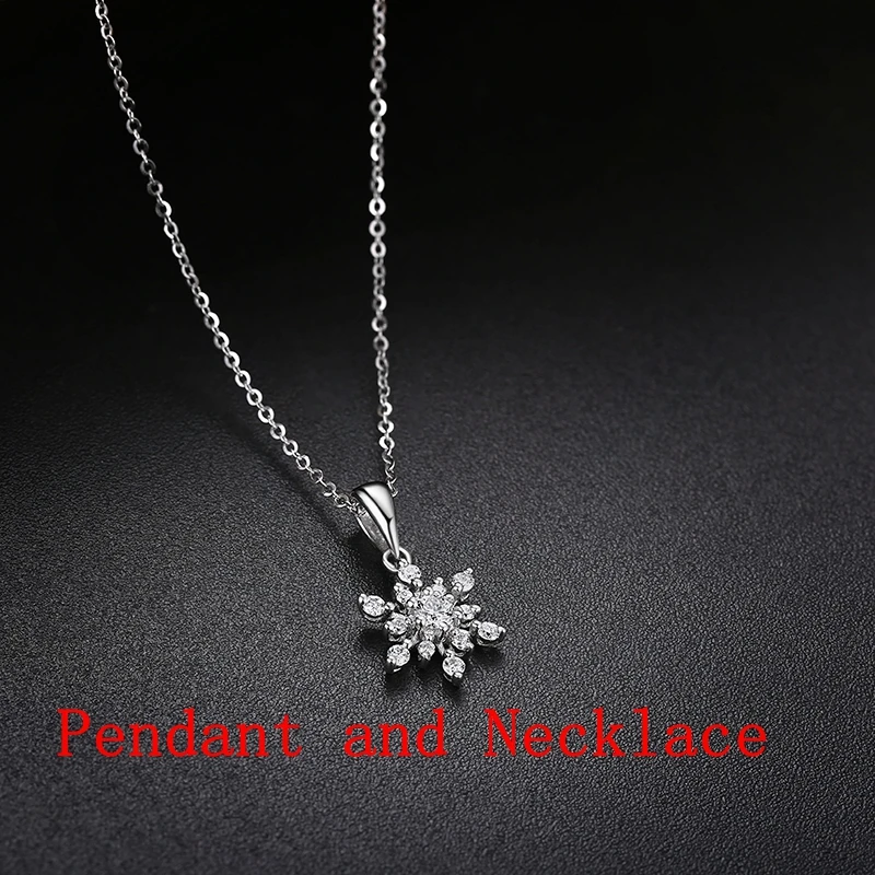 Pendant and Necklace HELON Solid 18K Белое Золото AU750 0.28CT натуральные бриллианты Ожерелье Подвеска Мода классический замок цепь Шарм подарок ювелирные изделия ожерелье - Цвет камня: Pendant and Necklace
