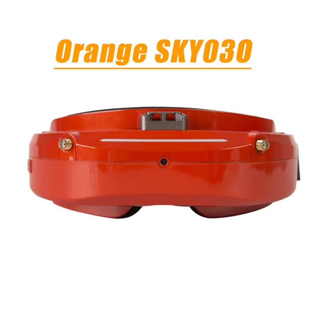 Skyzone 030 5,8 ГГц 48CH разнообразие FPV очки для RC Самолет гоночный Fpv Дрон - Цвет: Orange