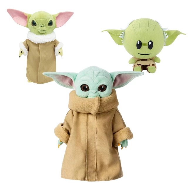 DISNEY MUÑECO PELUCHE BABY YODA - STAR WARS 30 CM THE MANDALORIAN REGALO  NIÑOS