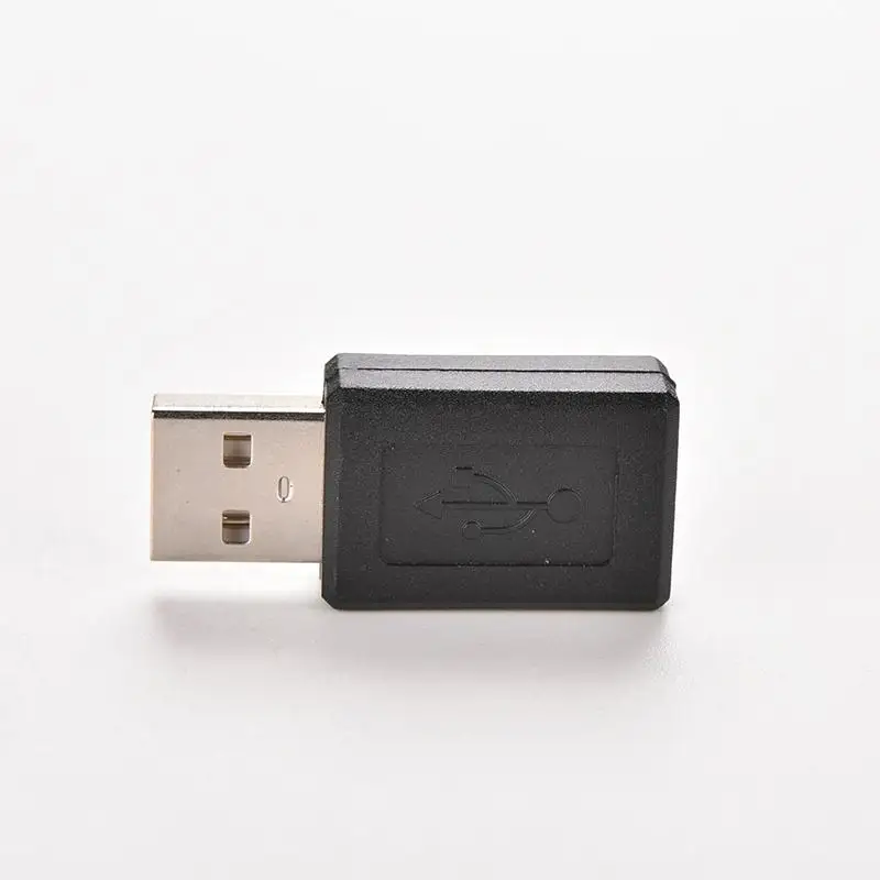 Черный Фирменный USB 2,0 A папа к Micro USB B мама M/F USB адаптер 5 Pin Micro USB штекер Конвертер Разъем 1 шт