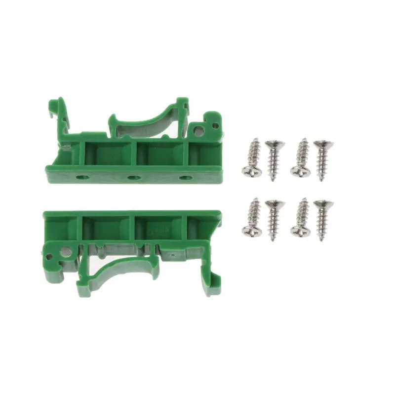PCB din-рейку монтажный адаптер монтажная плата Монтажный кронштейн держатель зажим носителя