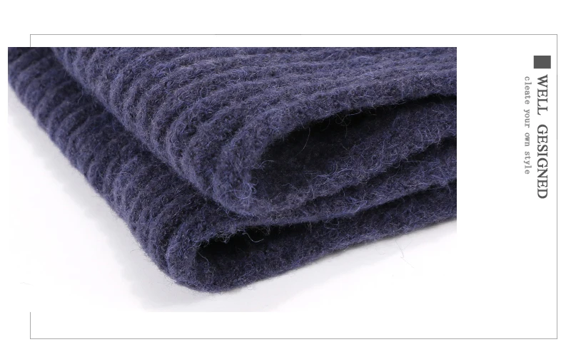 Women Man Winter Warm Knitted Hat Cap With Scarves Thickened Wool Hat Scarf Gloves 3 Pieces Winter Ski Caps Skullies Beanies