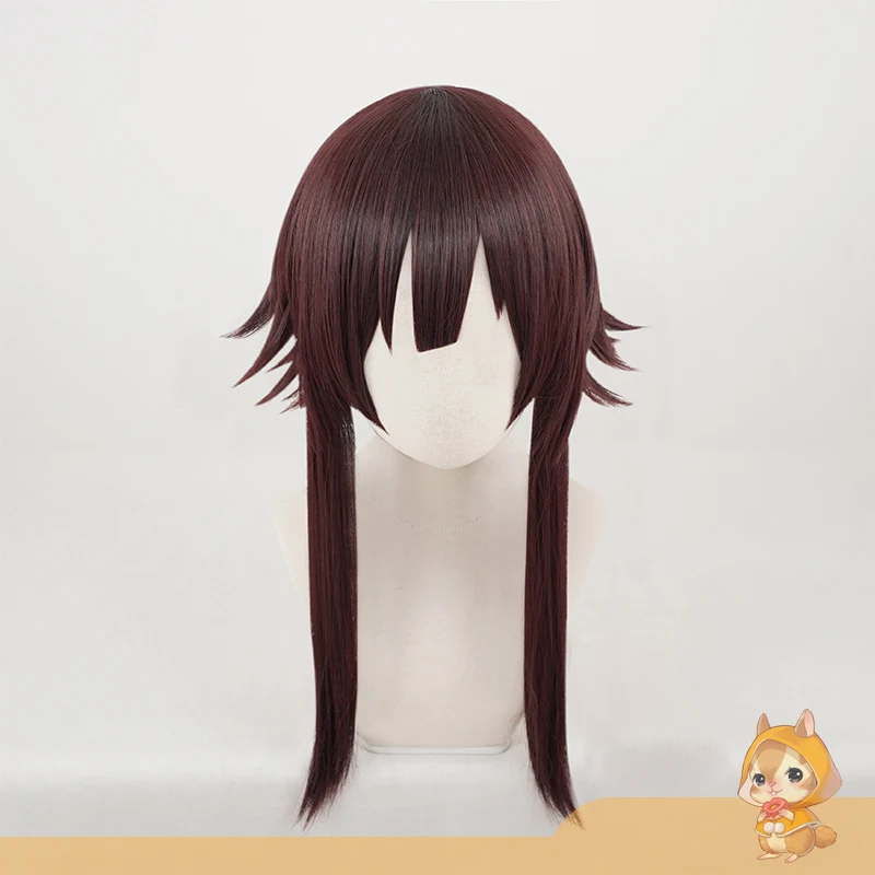 Аниме KonoSuba God's Blessing на этом чудесном мире Megumin Косплей костюмы платье-плащ униформа наряд Хэллоуин костюм - Цвет: Only Wig