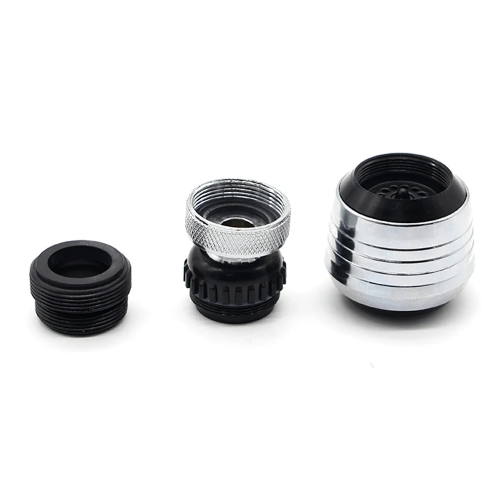 All-Plastic Imitation Metal Kitchen Basin Faucet Bubbler Water-Saving Anti-spill Water Outlet Filter Tip Cross Border