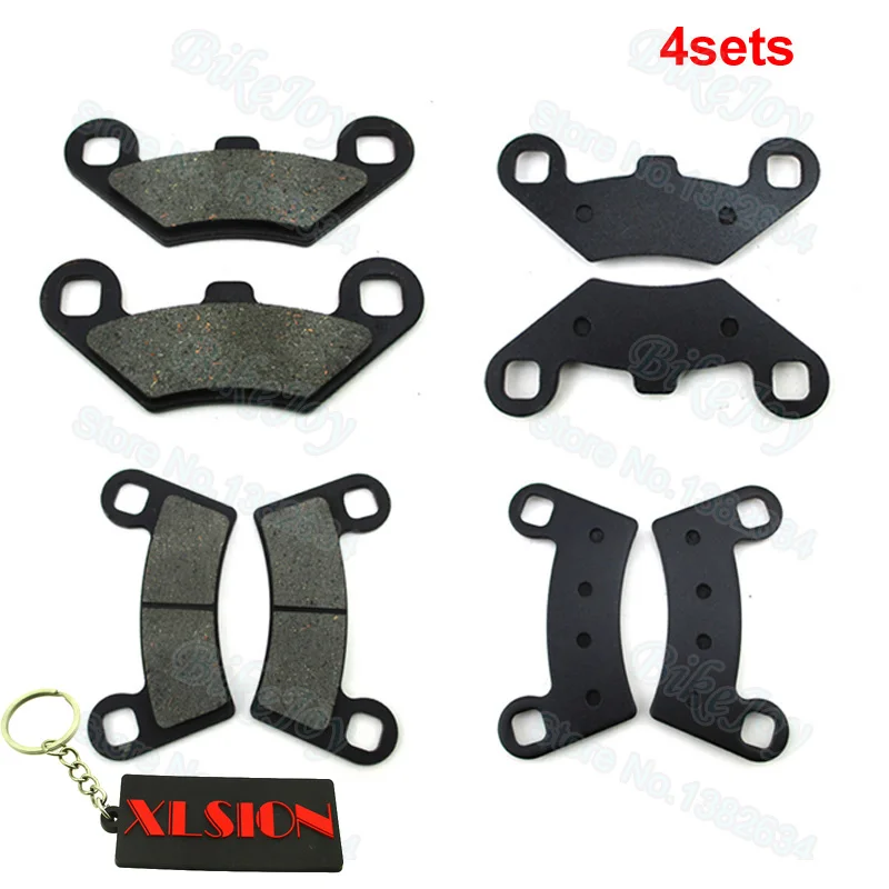 Front Rear Brake Pads For Polaris Ranger Razor RZR XP 900 Free Shipping Brakes