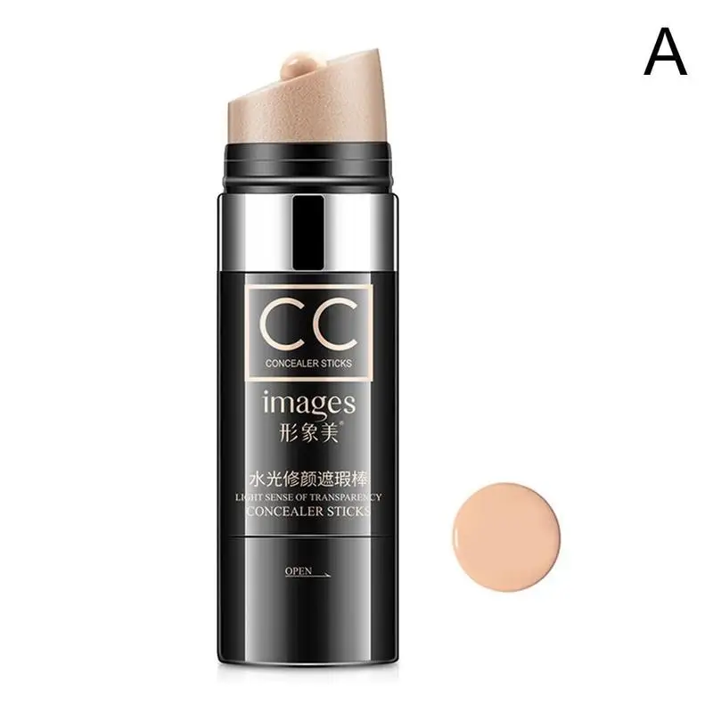 Горячая консилер Стик CC светящийся увлажняющий тональный крем макияж Cover Up CC Cream Holika - Цвет: A