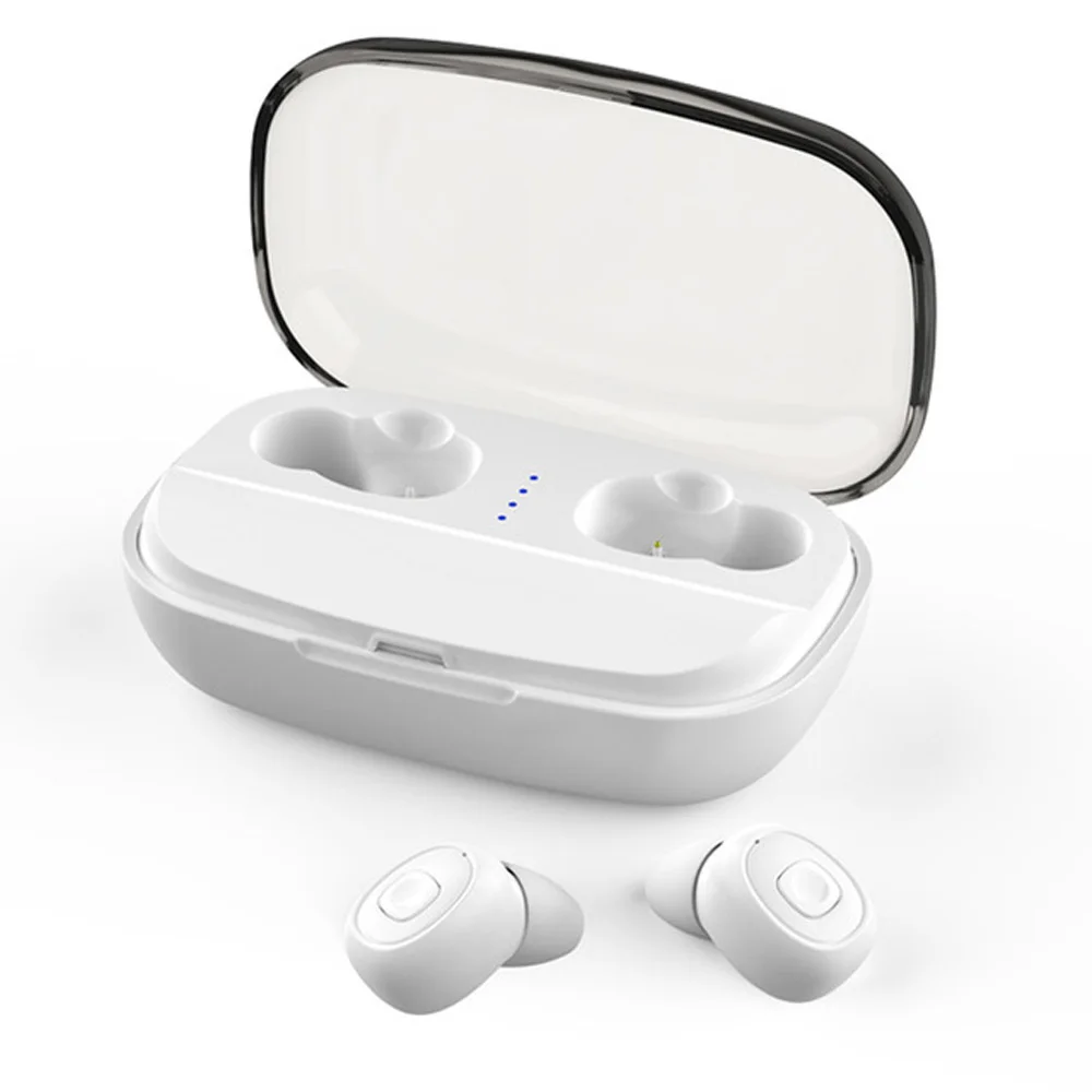 

XI10S Wireless Headphones Bluetooth 5.0 Stereo Earbud Headsets W/ Charging Box