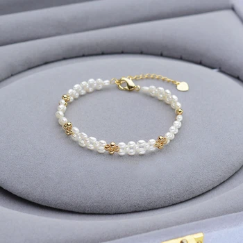 

NEW ARRIVAL Genuine Natural Freshwater Pearl Bracelet Classical Bangle Fashion Jewelry, 10pcs/lot