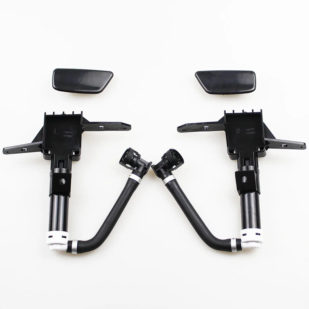 

LARBLL Front Bumper headlight water spray nozzle cover headlamp washer nozzle cap for Subaru Forester 2009 2010 2011 2012