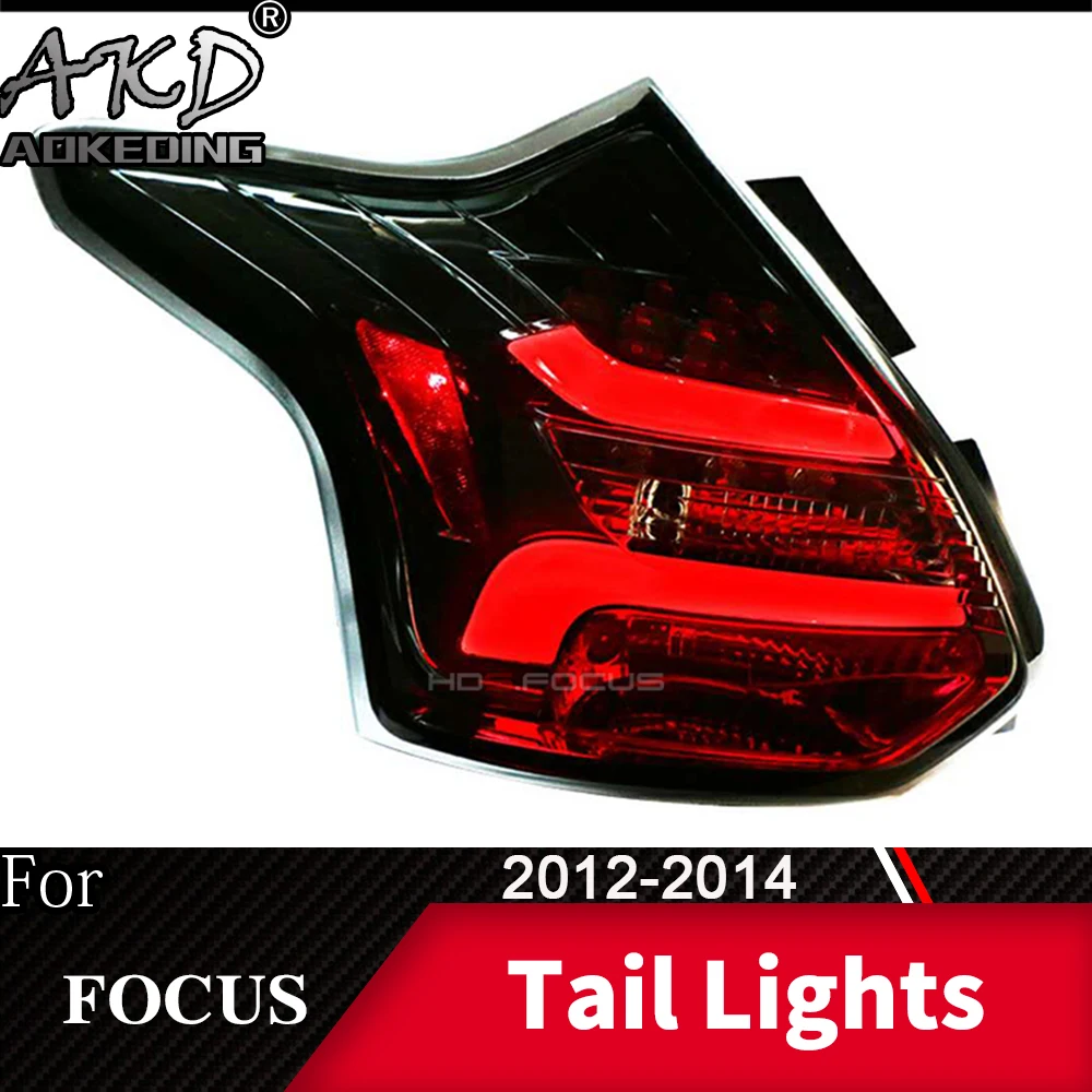 Задний фонарь для автомобиля Ford Focus 2012- Focus 3 светодиодный задний фонарь Противотуманные фары Дневные ходовые огни DRL тюнинг автомобильные аксессуары